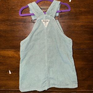 OshKosh B'gosh Mint Corduroy Kids Overalls